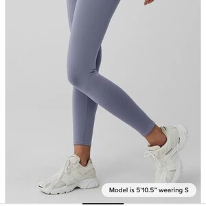 Alo 7/8 High-Waist Airlift Legging XXS Fog/Grey